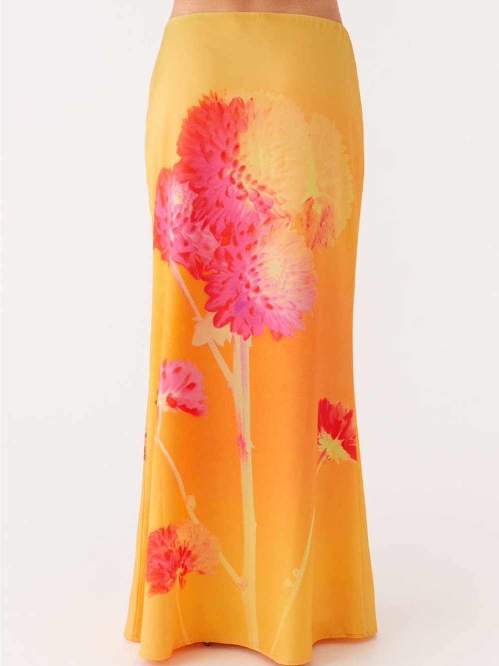 Peppermayo Marrakesh Maxi Skirt Orange Floral - Picture 2 of 7